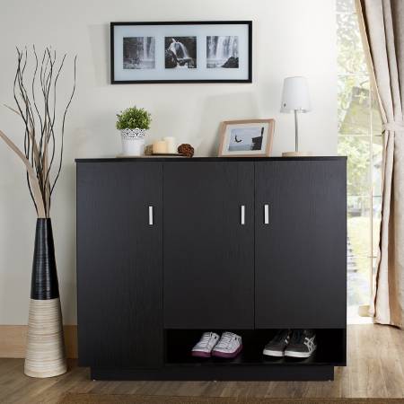 Pelle di legno nera di alta qualità.